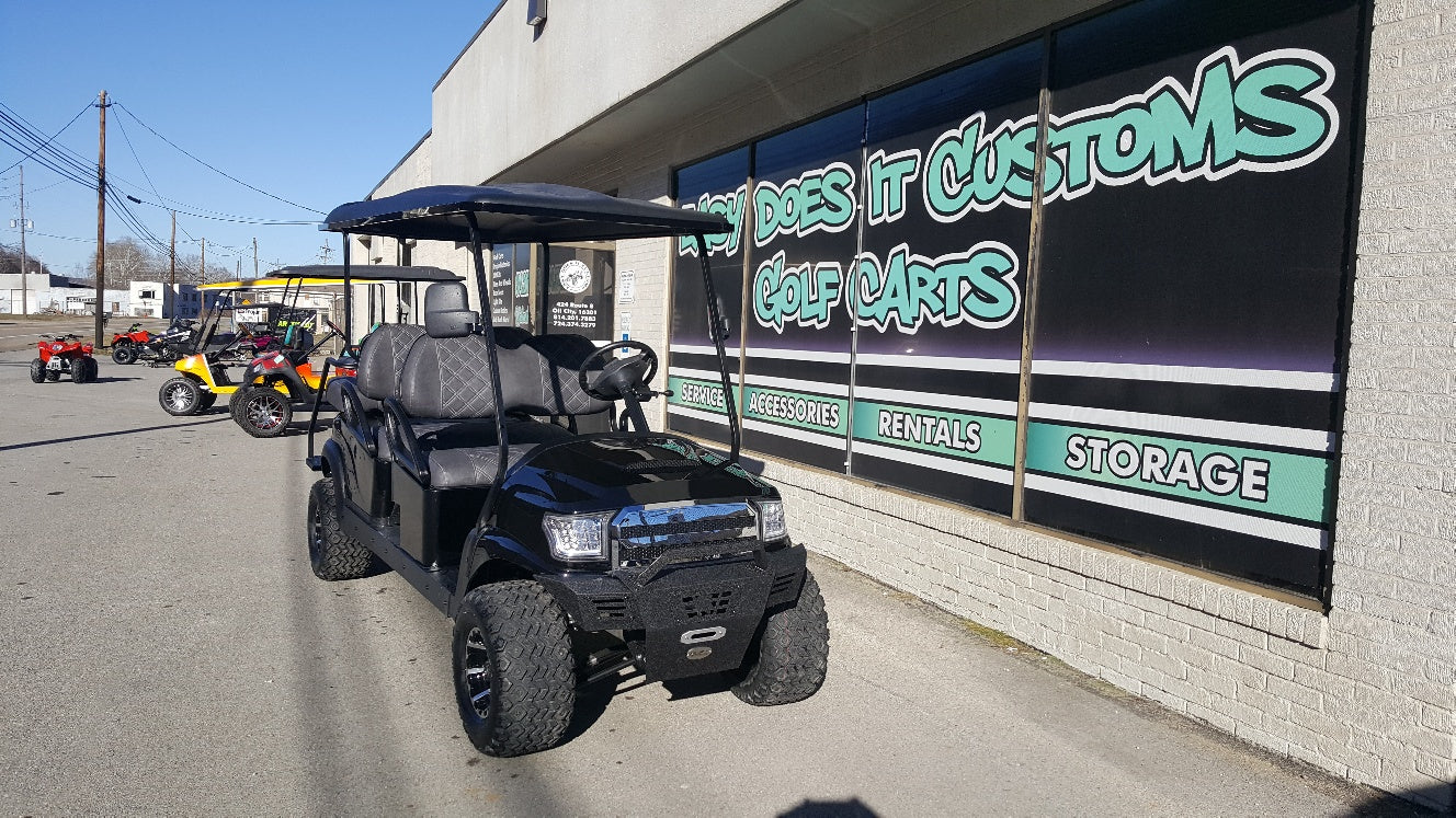 Electric Club Car Precedent Limo Golf Cart - SOLD