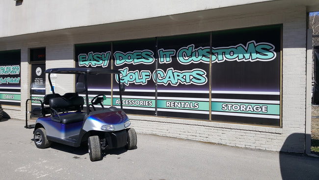 2015 Electric EZGO RXV Golf Cart with Rear Seat - SOLD