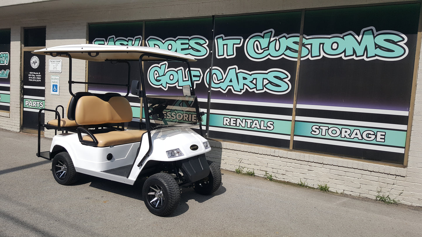 2018 Star EV Electric Golf Cart - White *SOLD*