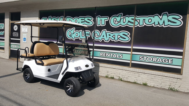 2018 Star EV Electric Golf Cart - White *SOLD*