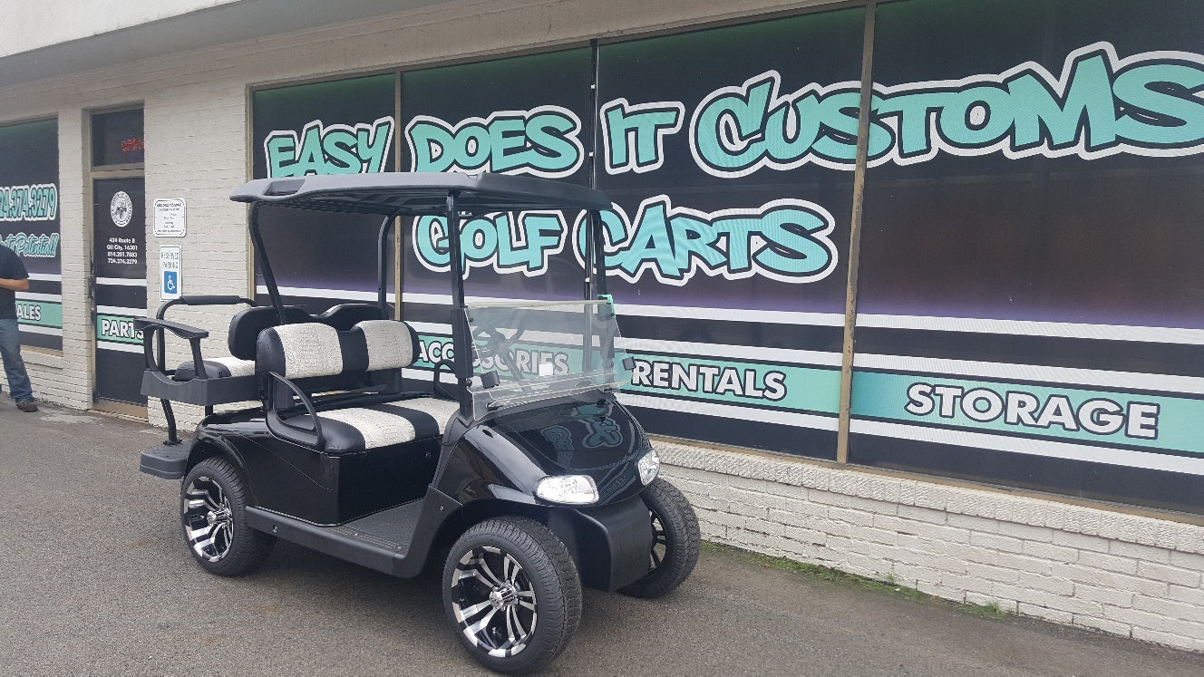 2015 EZGO RXV Electric Golf Cart - Black - SOLD