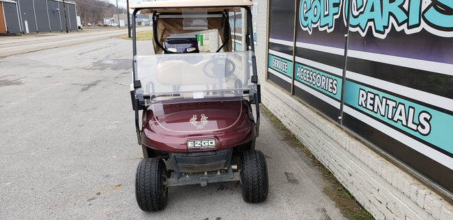 2015 GAS EZGO TXT BURGUNDY GOLF CART *SOLD*