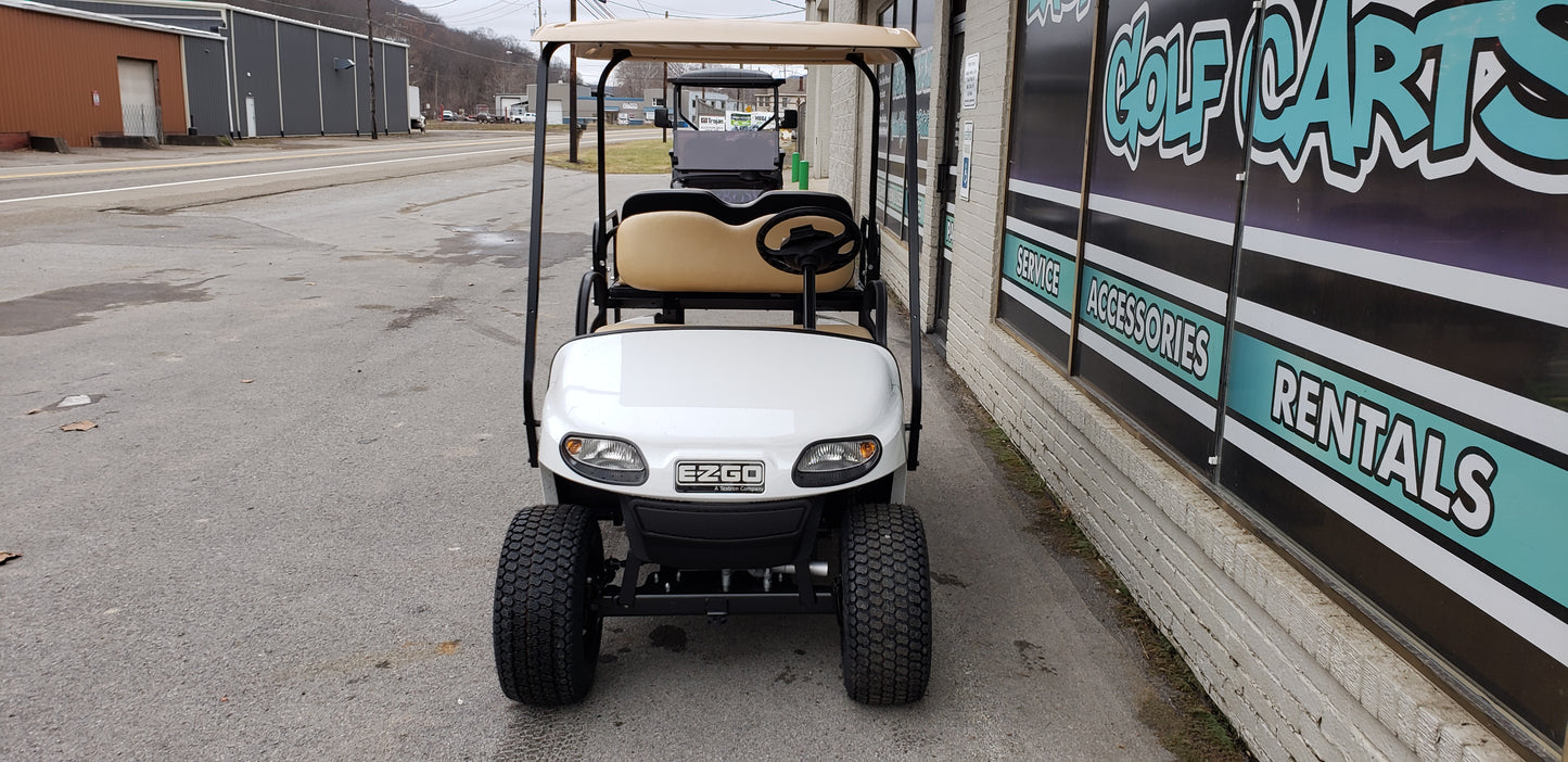 2019 Gas EZGO TXT Valor White Golf Cart *SOLD*