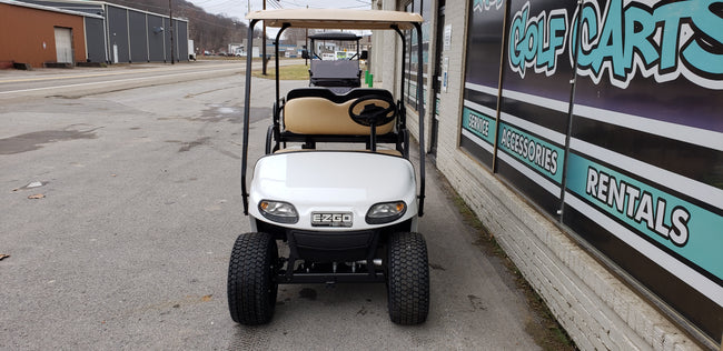 2019 Gas EZGO TXT Valor White Golf Cart *SOLD*