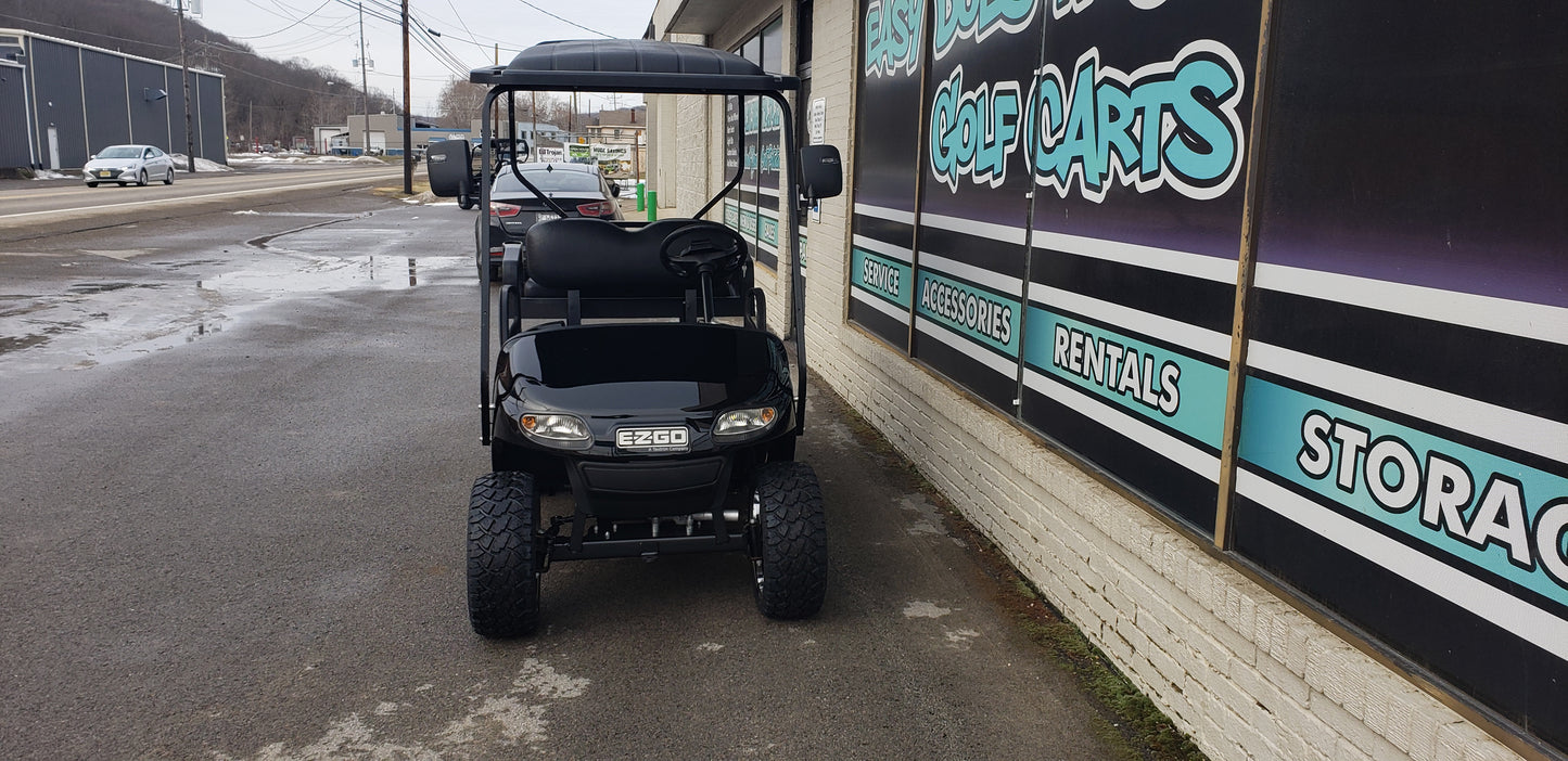 2019 Gas EZGO TXT Valor Golf Cart - Black *SOLD*