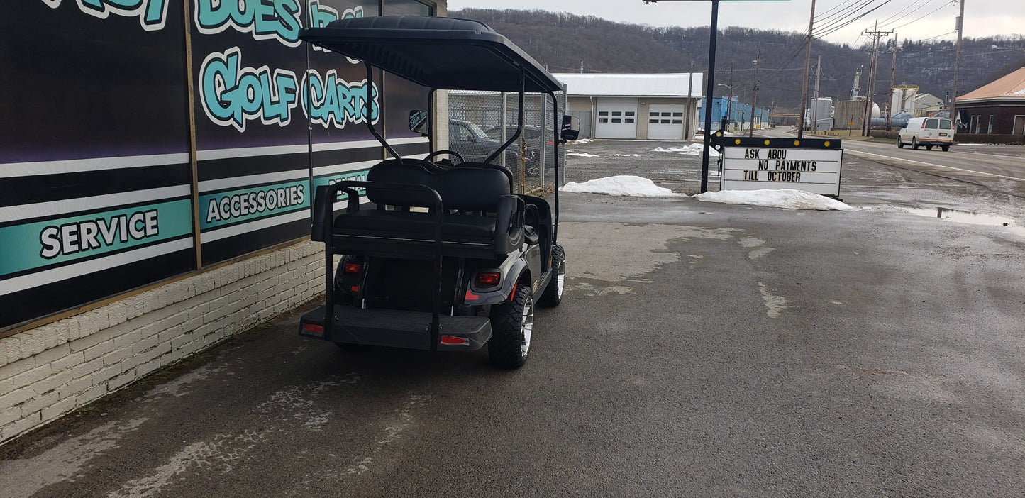 2019 Gas EZGO TXT Valor Golf Cart - Black *SOLD*