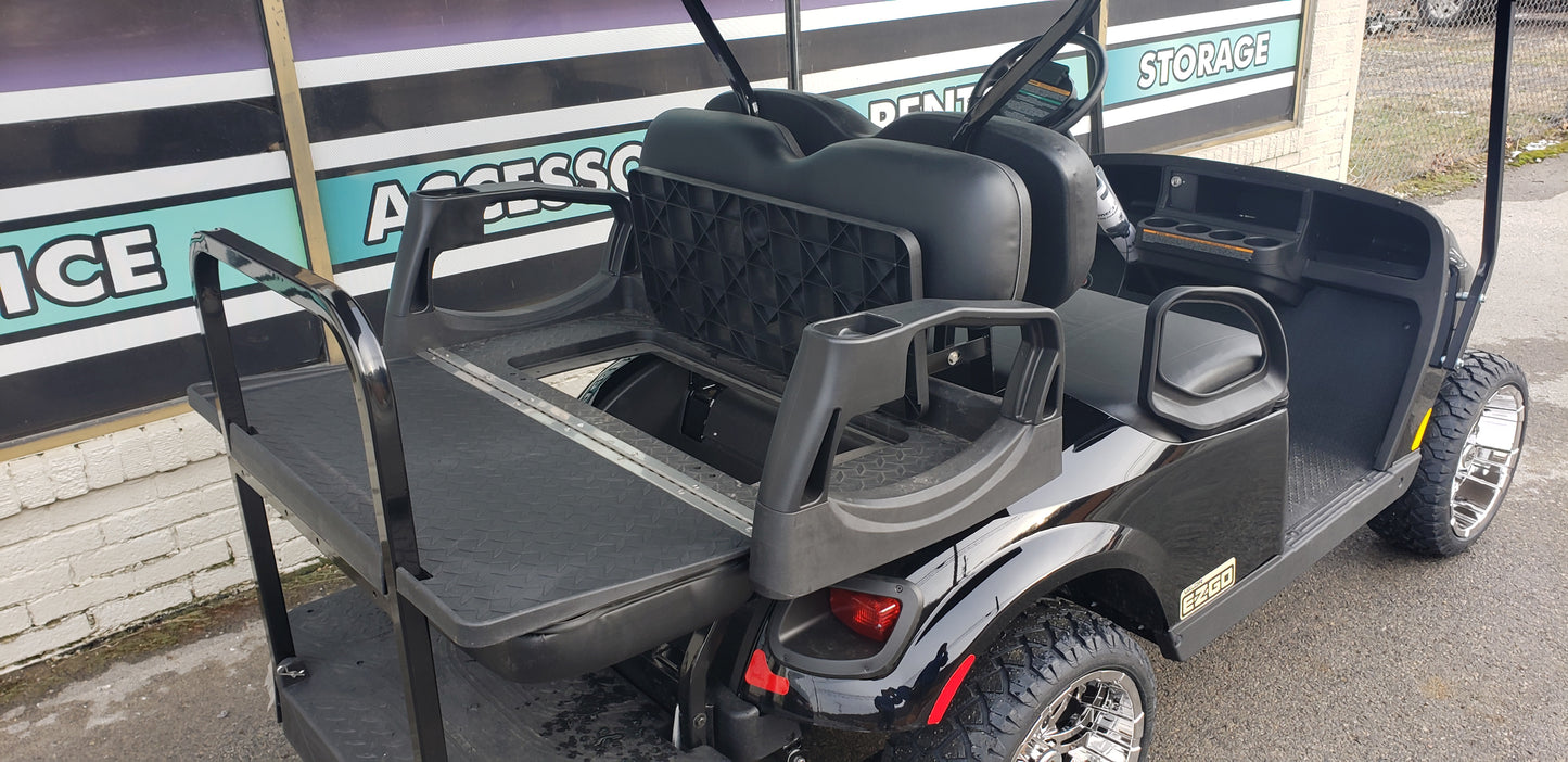 2019 Gas EZGO TXT Valor Golf Cart - Black *SOLD*