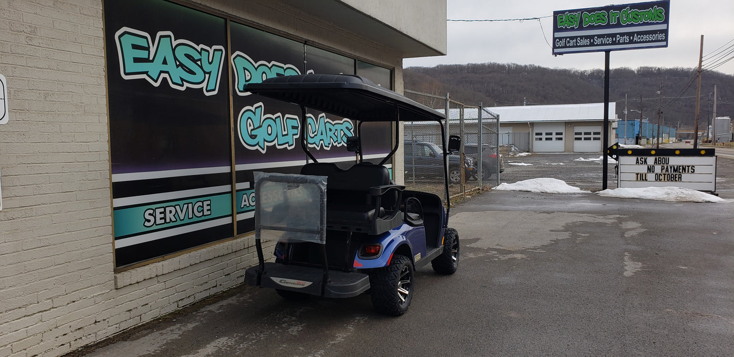 2019 GAS EZGO TXT VALOR Golf Cart - Blue *SOLD*