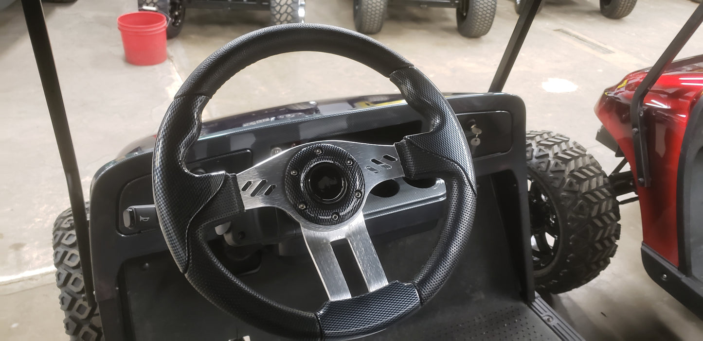 2015 EZGO TXT Electric Golf Cart - Purple Fade *SOLD*