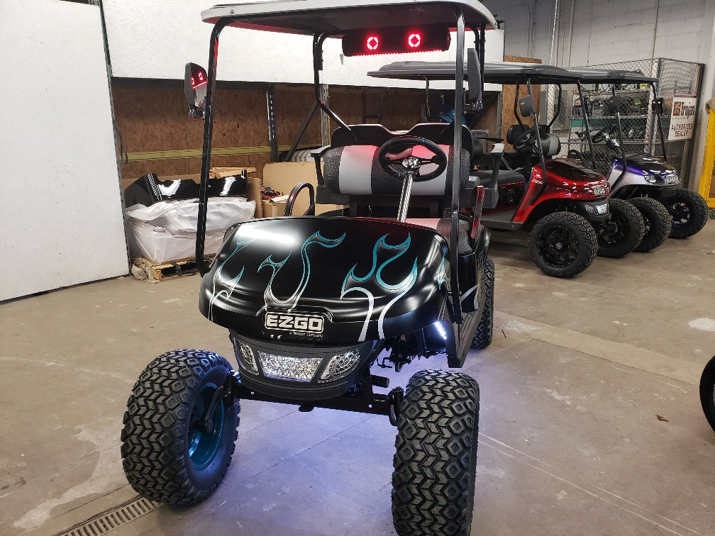 2014 EZGO TXT - Teal Tribal *SOLD*