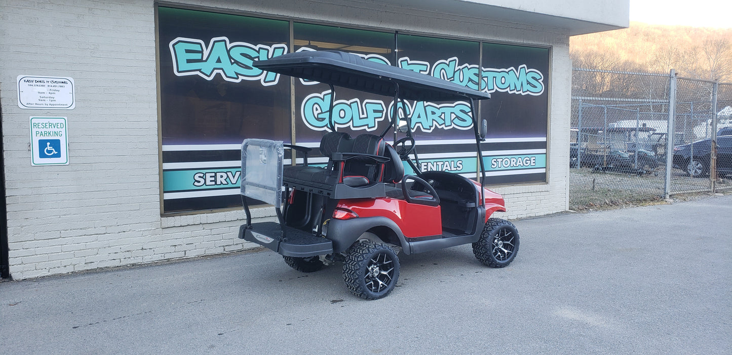 Electric Club Car Precedent Golf Cart - Red Phantom *SOLD*