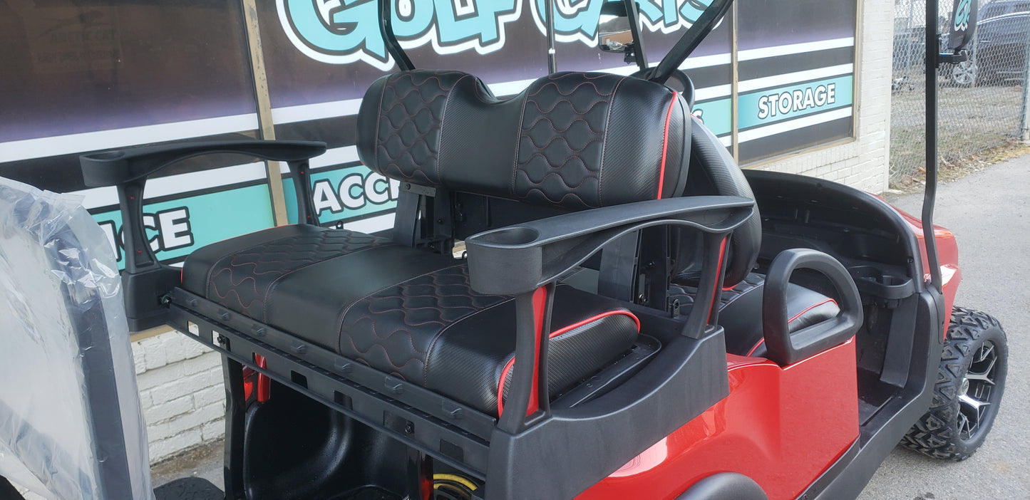 Electric Club Car Precedent Golf Cart - Red Phantom *SOLD*