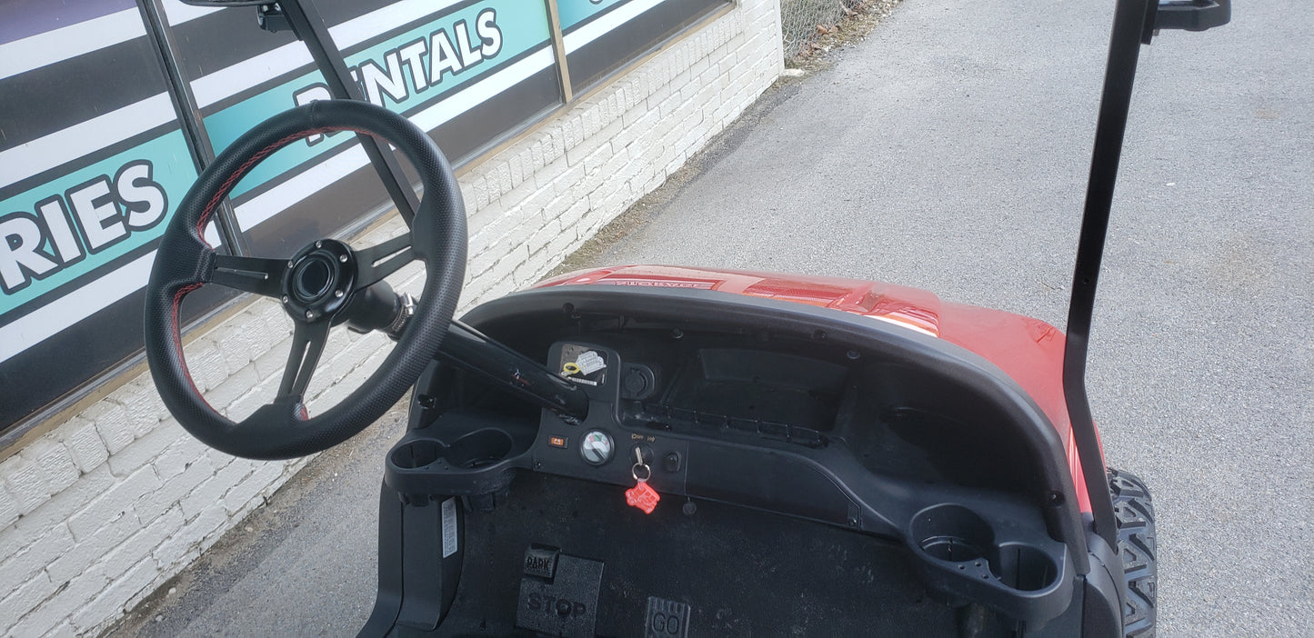 Electric Club Car Precedent Golf Cart - Red Phantom *SOLD*