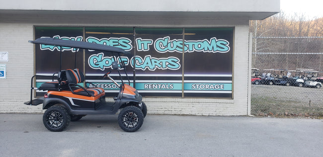 Gas Club Car Precedent - Orange/Black *SOLD*