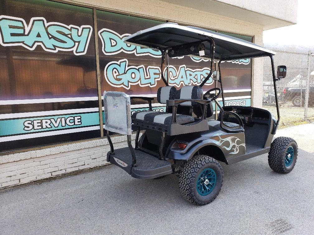 2014 EZGO TXT - Teal Tribal *SOLD*