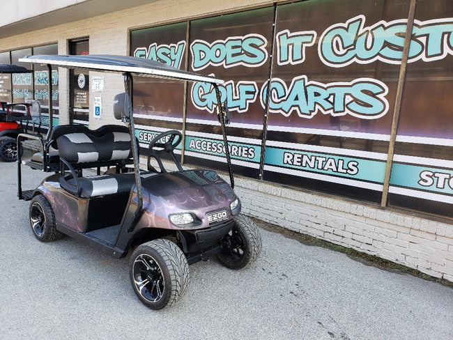 2015 Electric EZGO TXT - Pink Flame *SOLD*