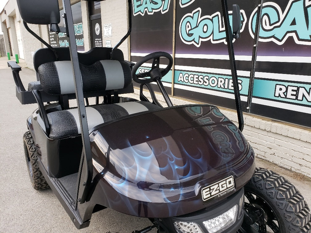 2015 EZGO TXT Golf Cart - Blue Flame *SOLD*