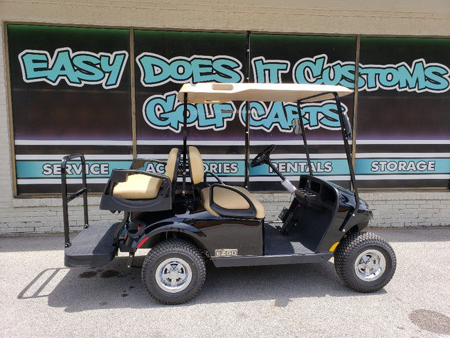 2019 GAS EZGO TXT VALOR BLACK GOLF CART *SOLD*