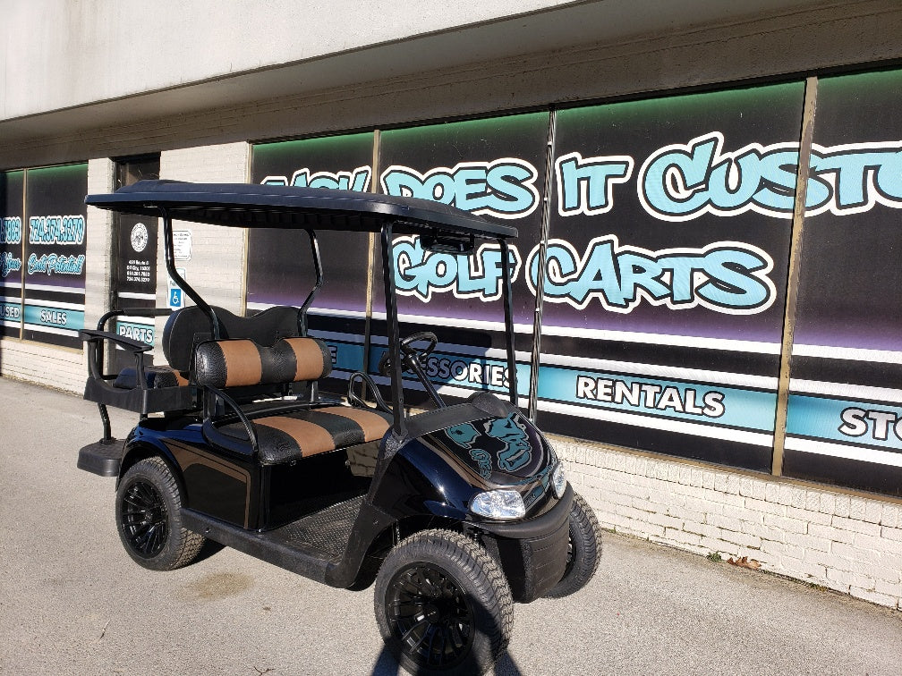 2018 Electric EZGO RXV - Custom Black and Bronze Golf Cart *SOLD*