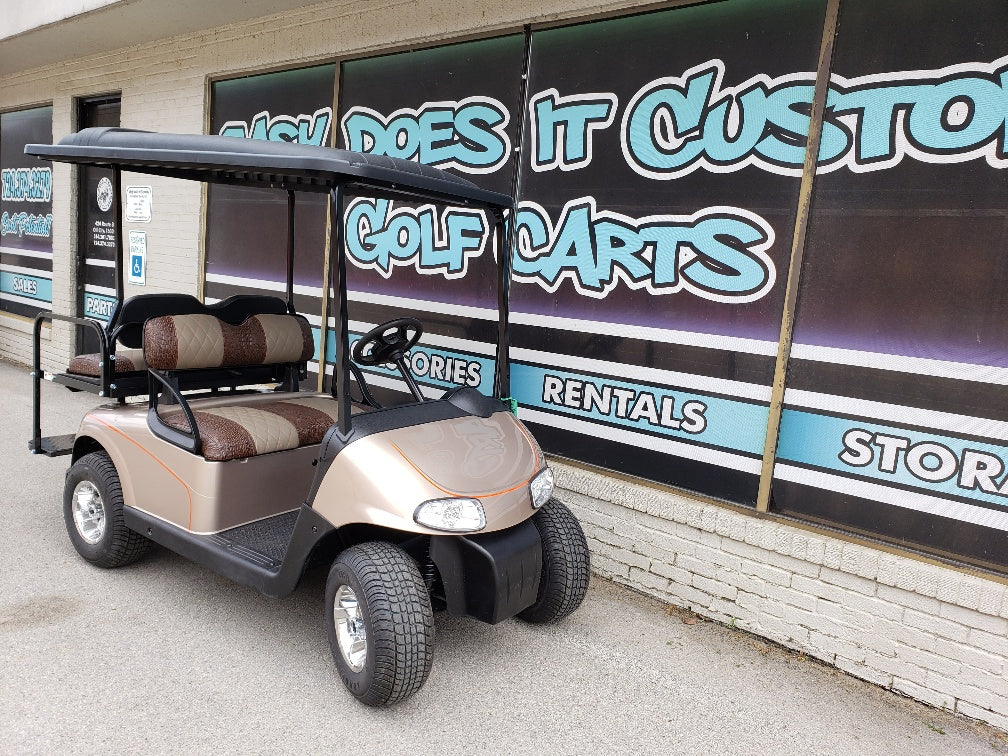 2015 EZGO RXV - Almond with Orange **SOLD**
