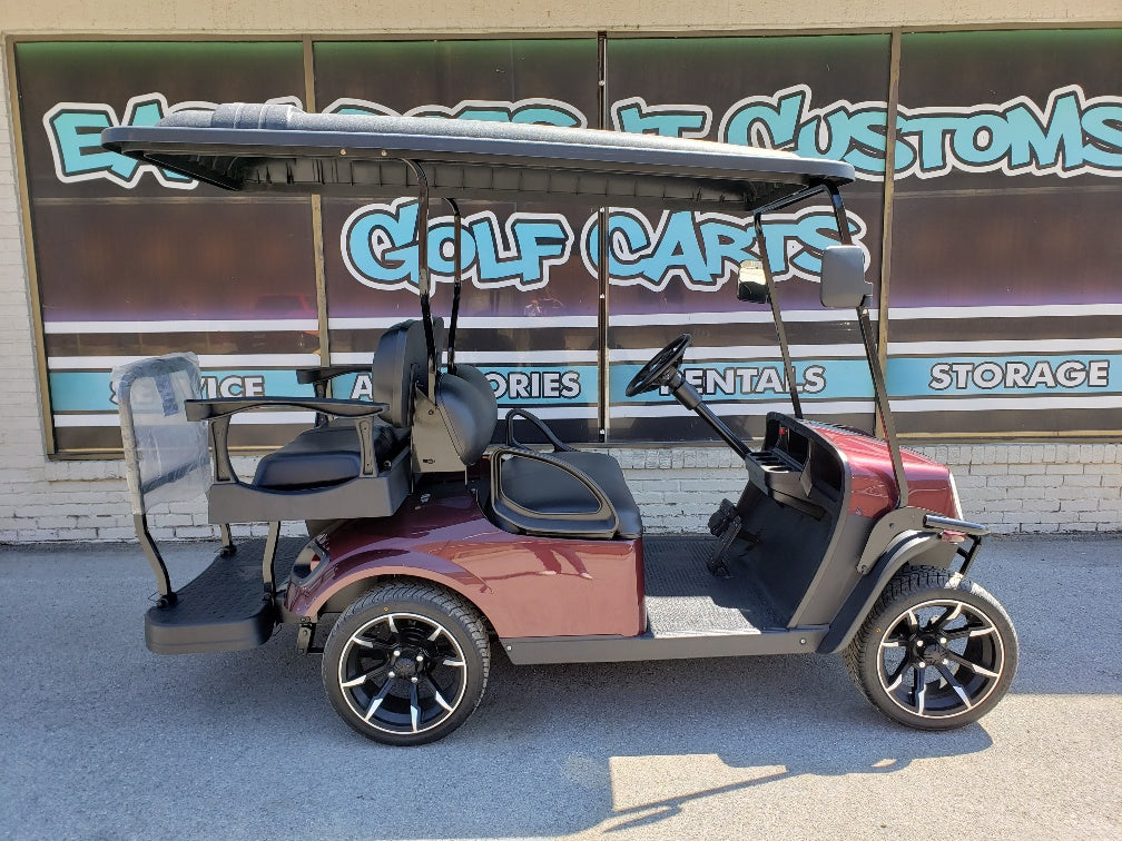 2015 Gas EZGO TXT Golf Cart- Burgundy S4 **SOLD**