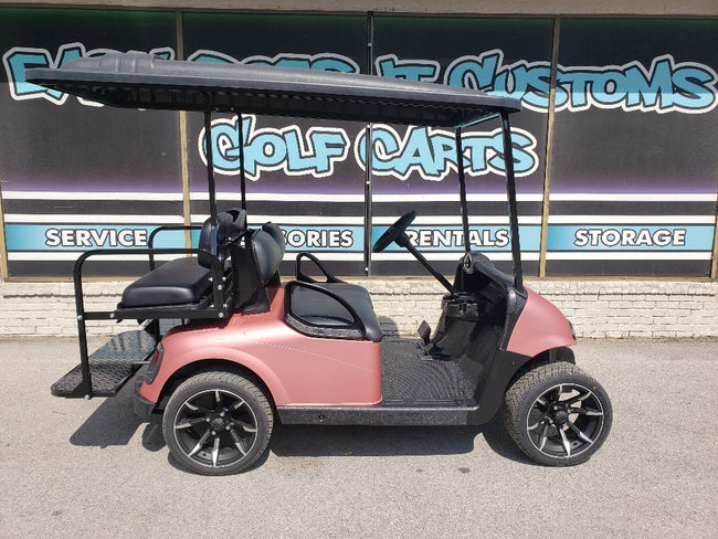 2015 EZGO RXV Golf Cart - Rose Matte