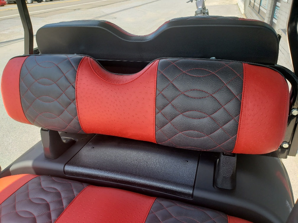 2018 EZGO RXV Golf Cart - Thin Red Line *SOLD*