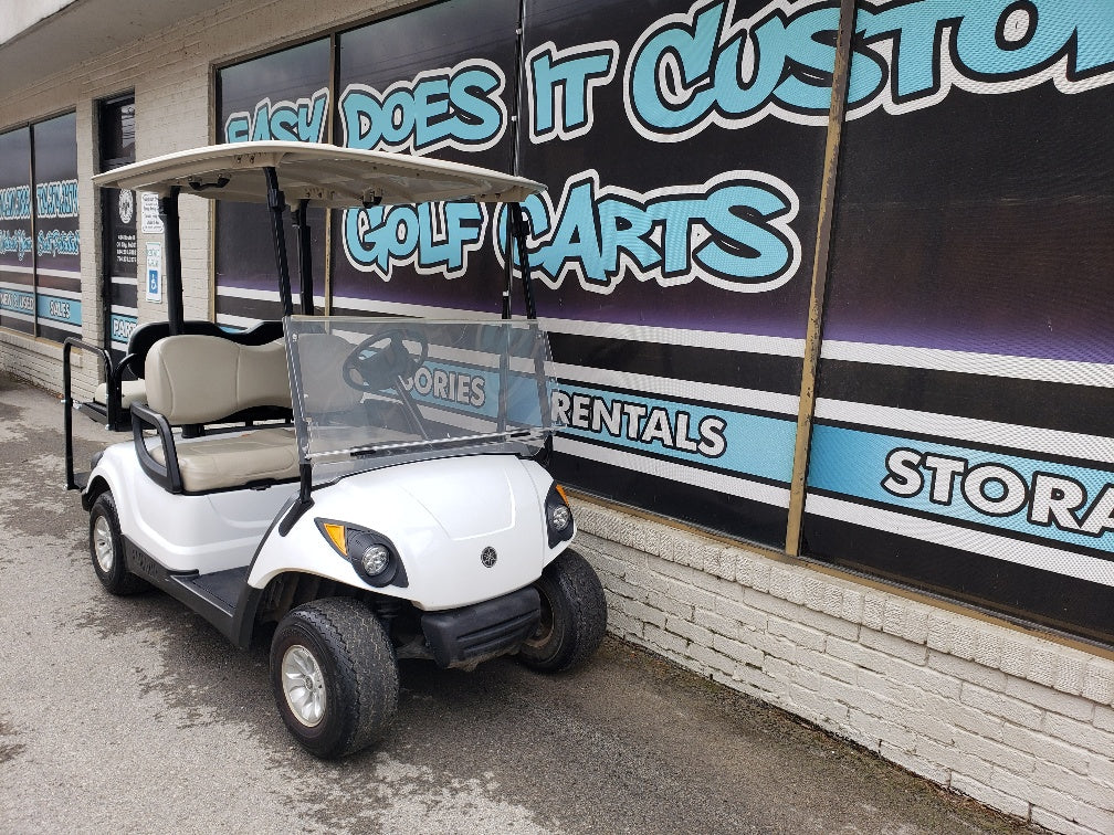 2013 Gas Yamaha Drive - White Golf Cart *SOLD*