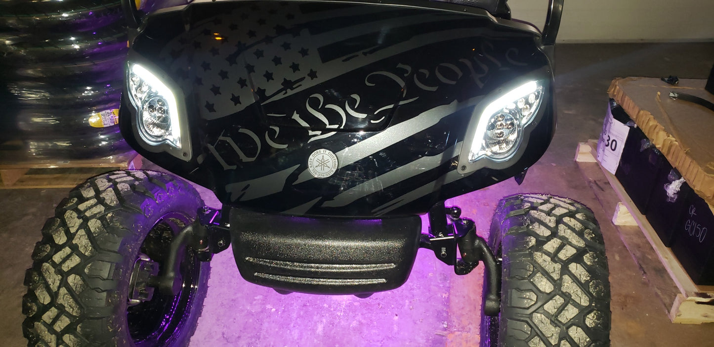 Custom Yamaha Drive Electric Golf Cart - We The People *SOLD*