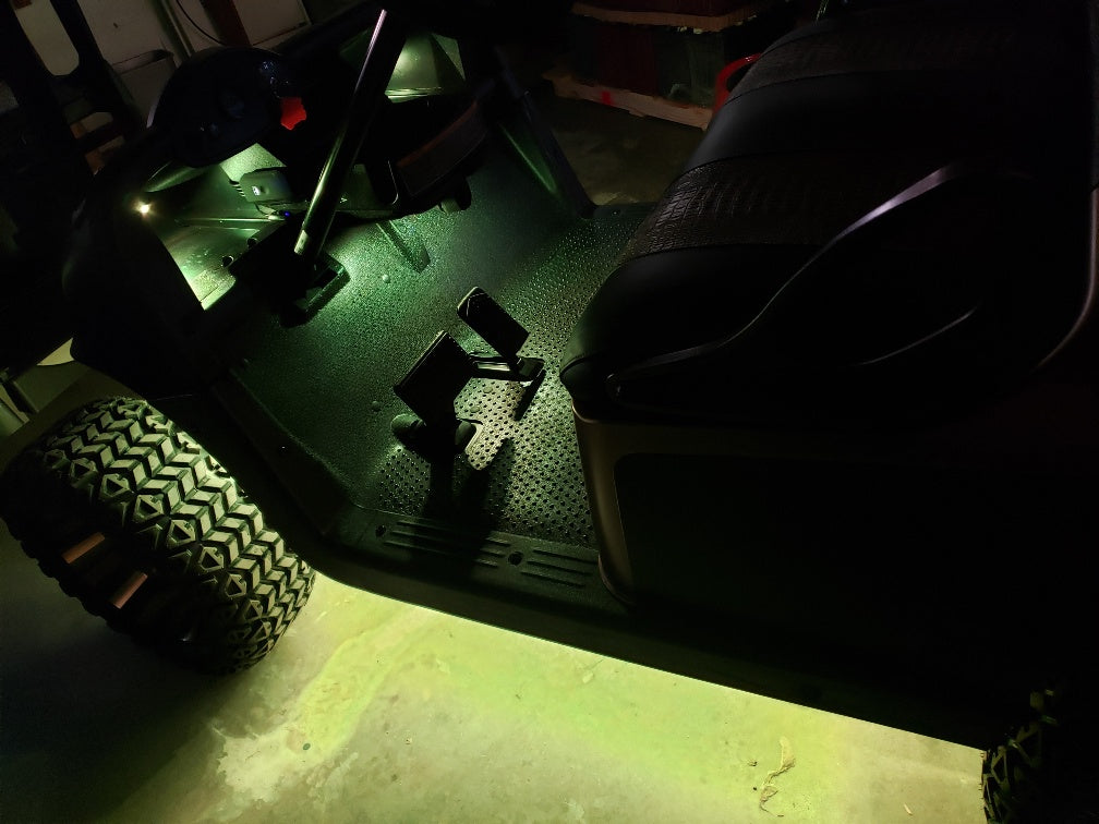 Custom EZGO RXV Electric 48v - Black and Bronze Matte *SOLD*