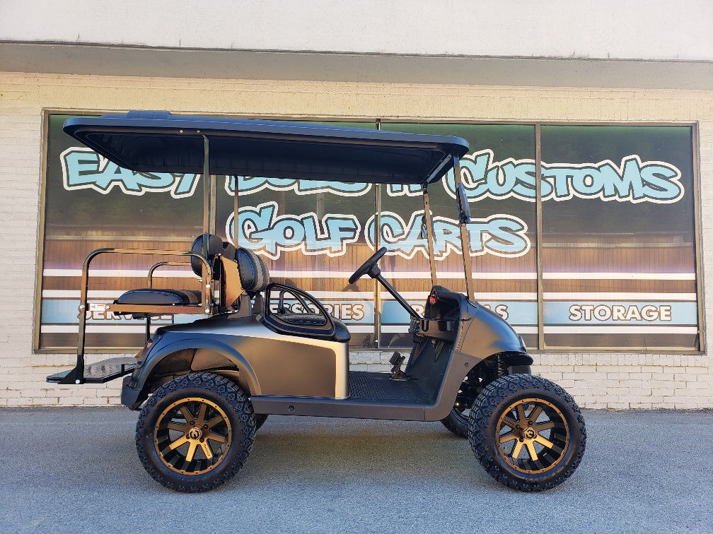 Custom EZGO RXV Electric 48v - Black and Bronze Matte *SOLD*