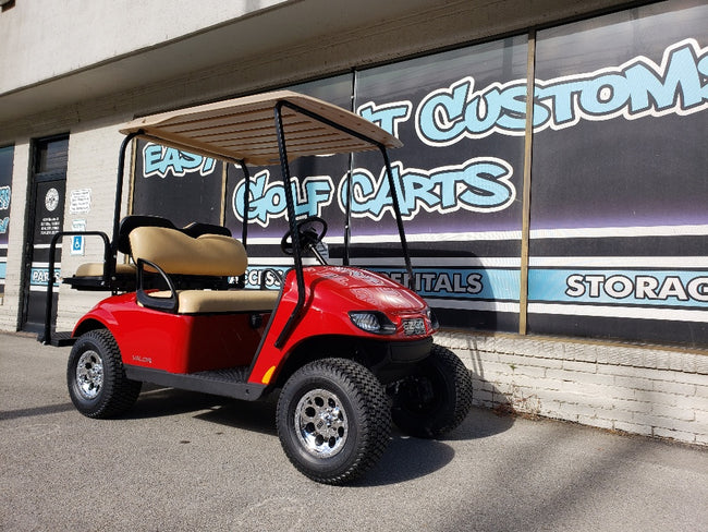 2021 EZGO Valor 48v - Red with Tan *SOLD*