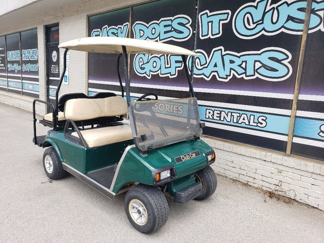 Gas Club Car DS Golf Cart with lights and rear seat *SOLD*