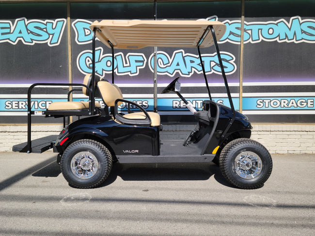 2021 EZGO Valor Electric - Black w/ Tan Seats *SOLD*
