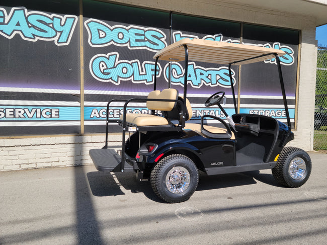 2021 EZGO Valor Electric - Black w/ Tan Seats *SOLD*