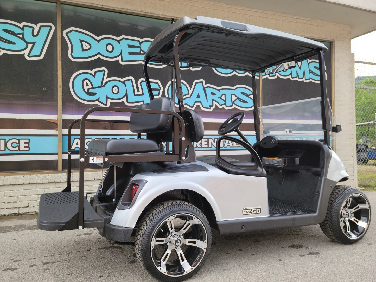 2017 EZGO RXV - Silver w/ Black Seats *SOLD*