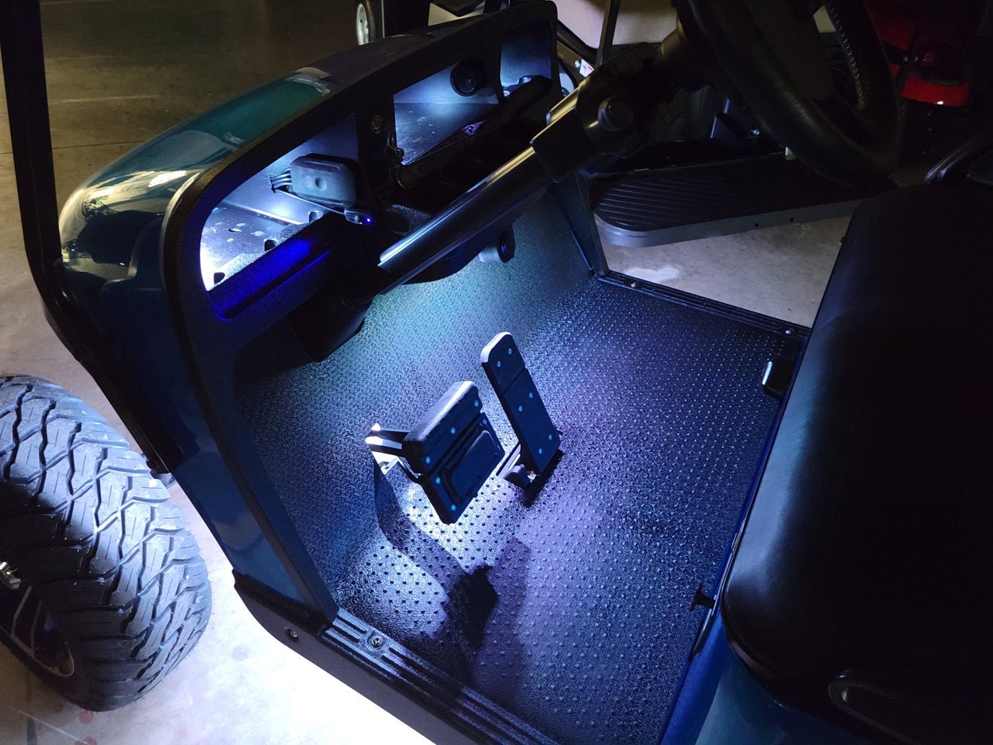 2018 EZGO TXT Gas with Custom Blue Body *SOLD*
