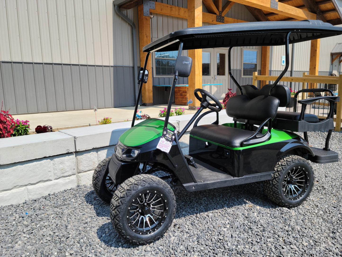 2018 Gas EZGO TXT Black and Green *SOLD*