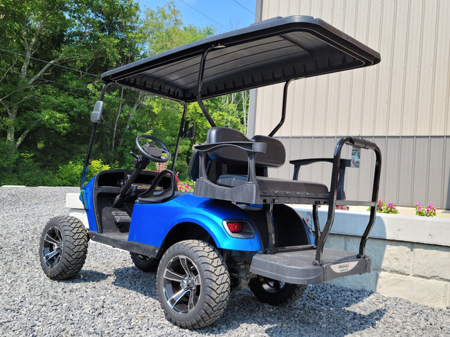 2018 EZGO TXT Gas with Custom Blue Body *SOLD*