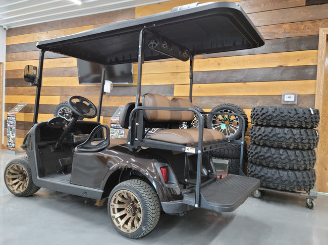 2017 EZGO RXV Electric 48v Golf Cart - Chocolate Silk *SOLD*