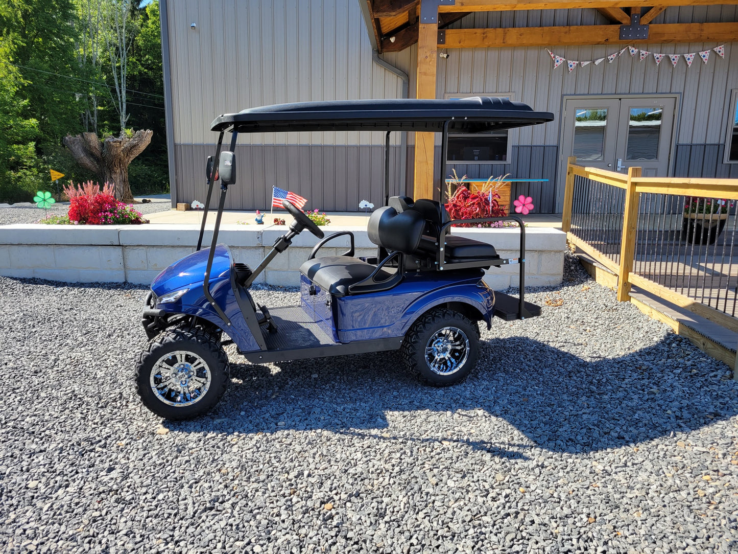 2018 Gas EZGO TXT Blue Storm *SOLD*