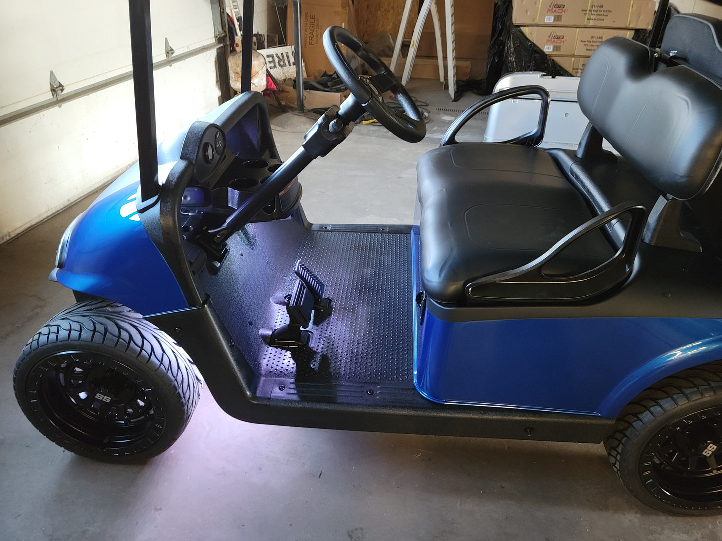 2017 Electric EZGO RXV - Blue w/ Matte Black *SOLD*