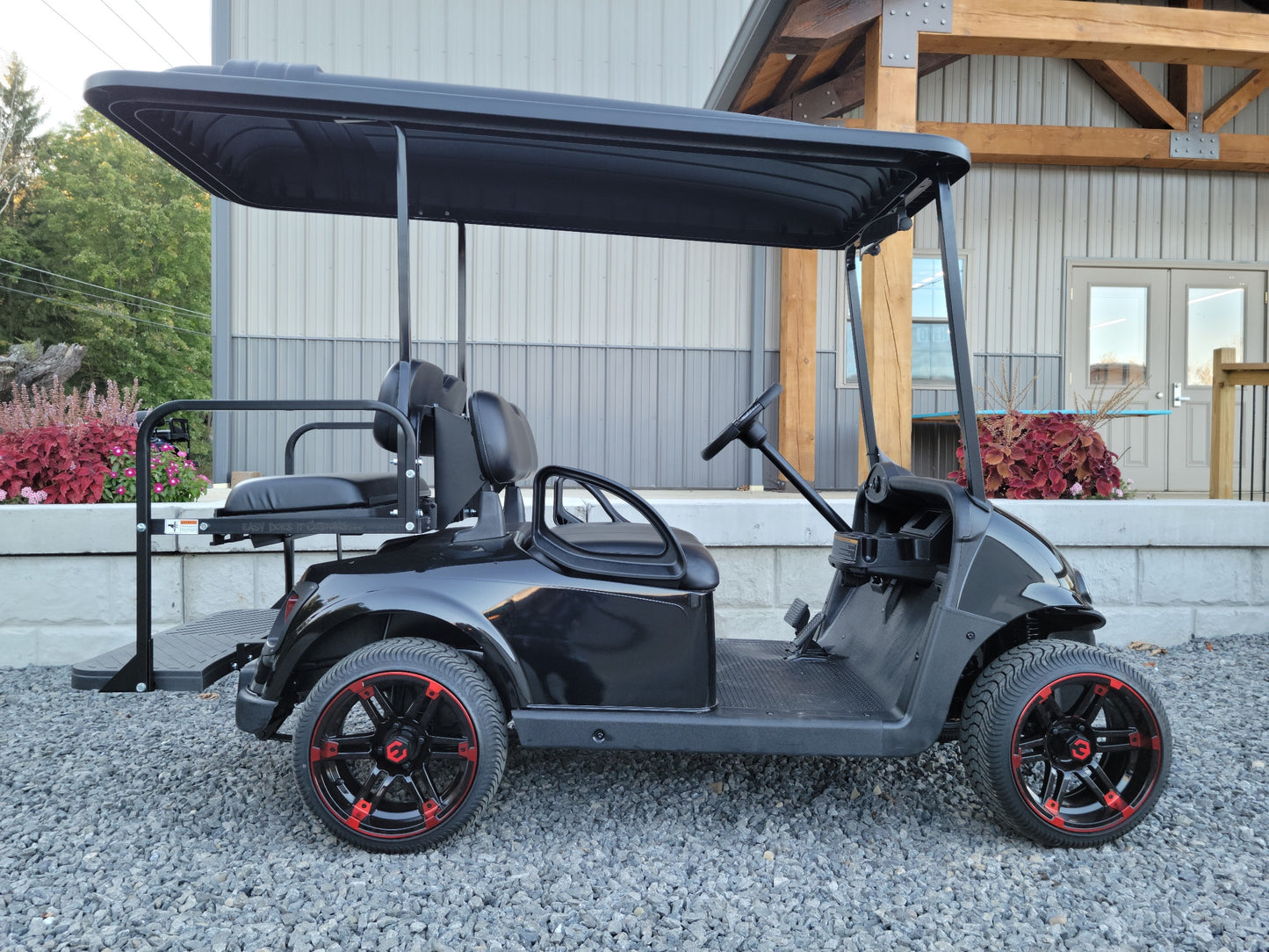 EZGO RXV Electric 48v - Black and Red *SOLD*