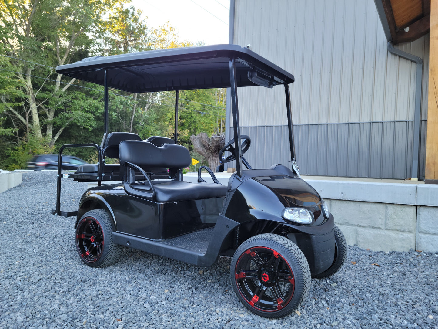 EZGO RXV Electric 48v - Black and Red *SOLD*