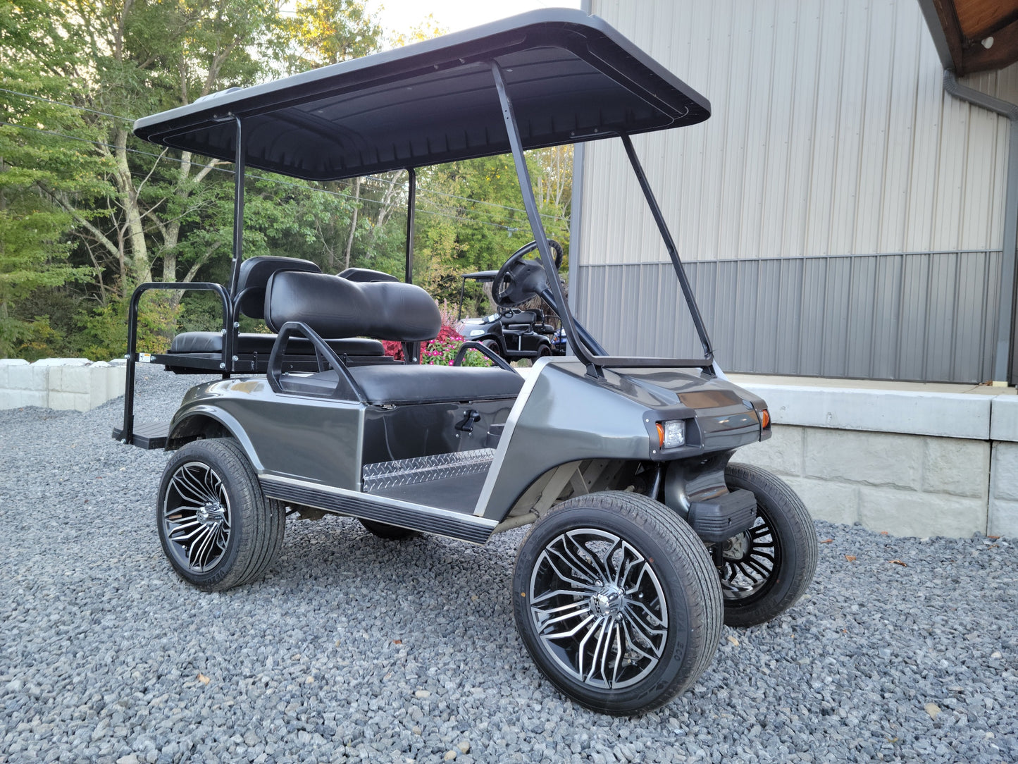 Club Car DS Gas Golf Cart - Charcoal *SOLD*