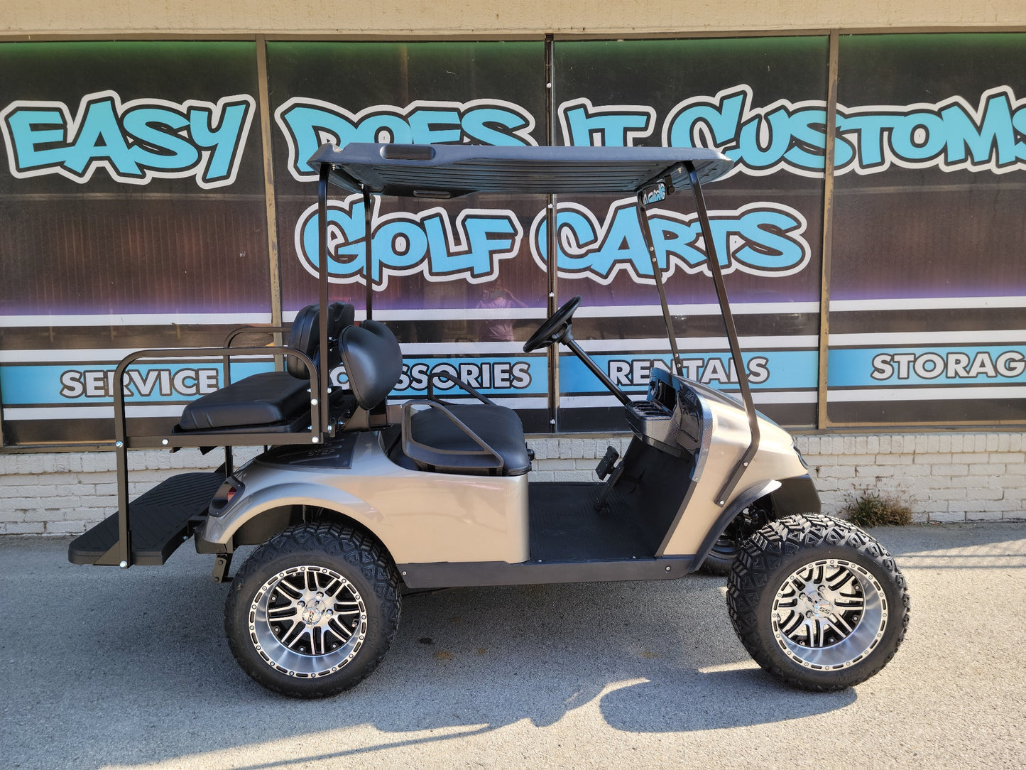 2018 Gas EZGO TXT - Almond Body w/ Lift Kit *SOLD*