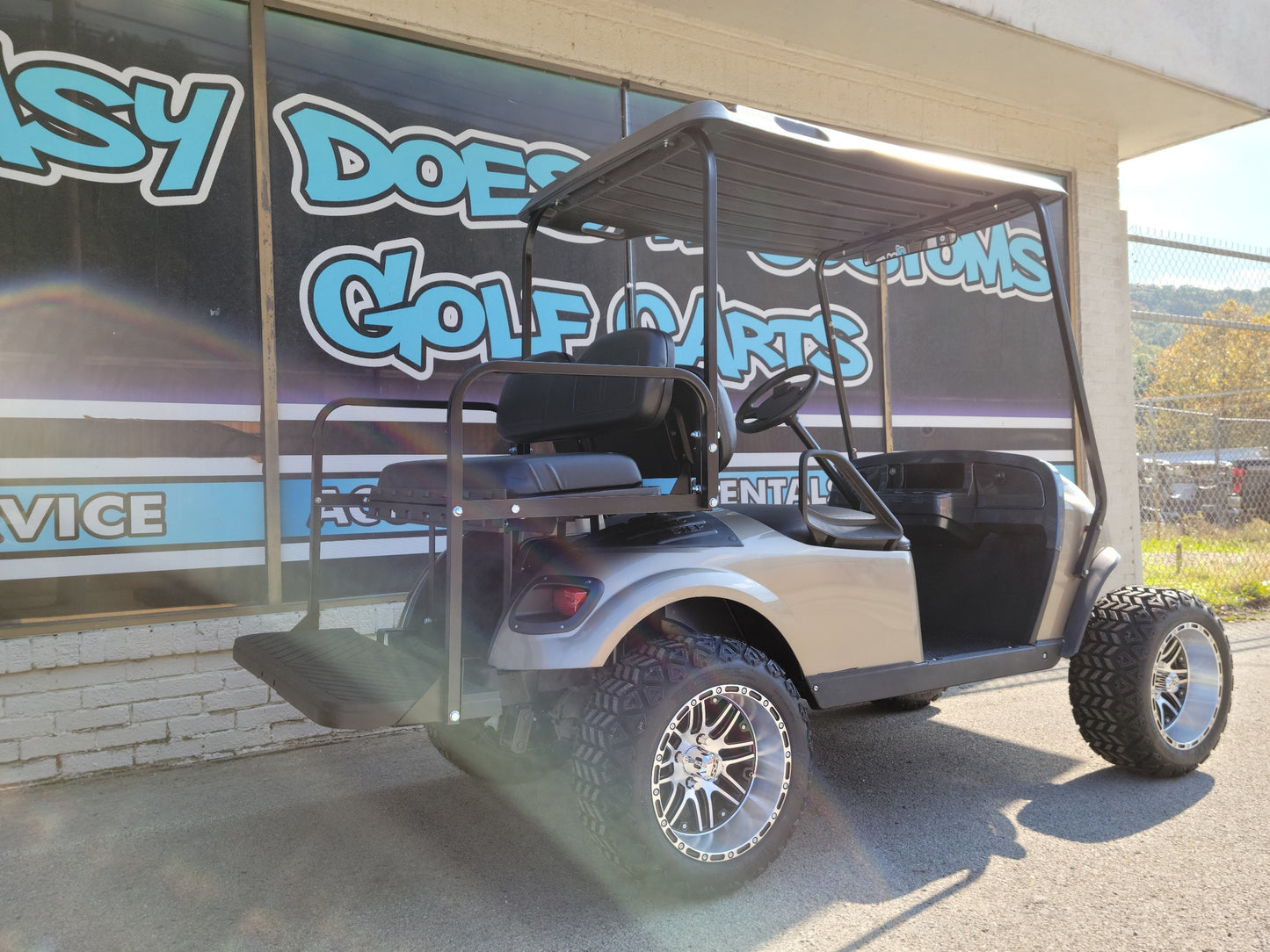 2018 Gas EZGO TXT - Almond Body w/ Lift Kit *SOLD*