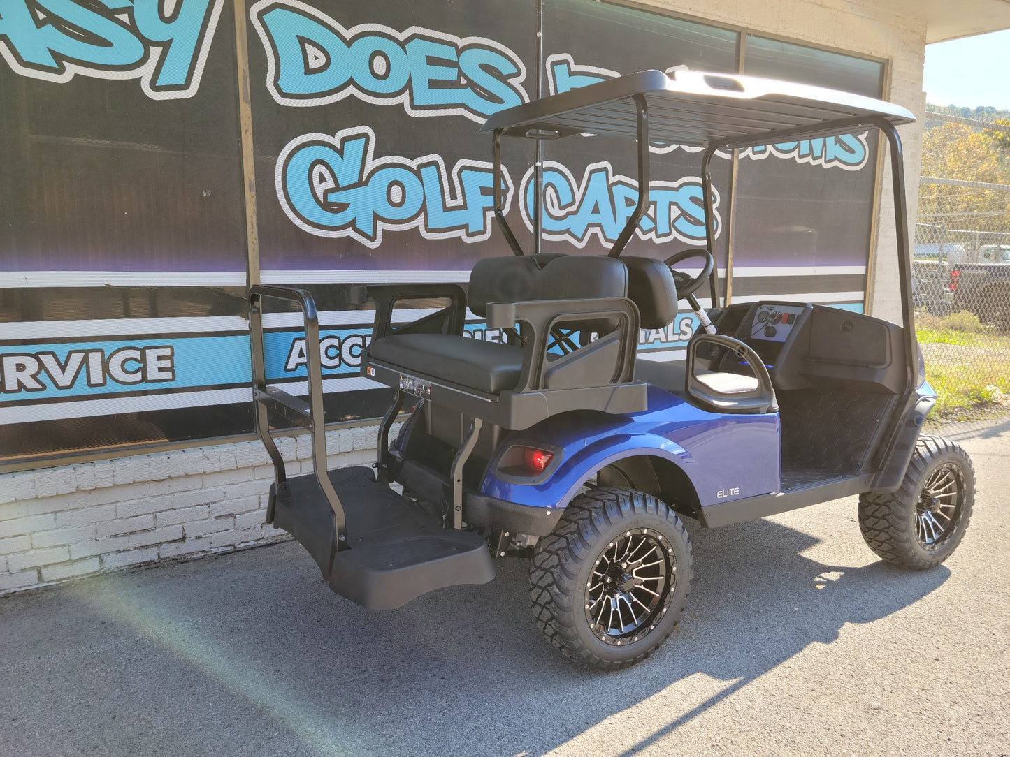 2022 EZGO Express S4 - Blue w/ Lithium Battery *SOLD*