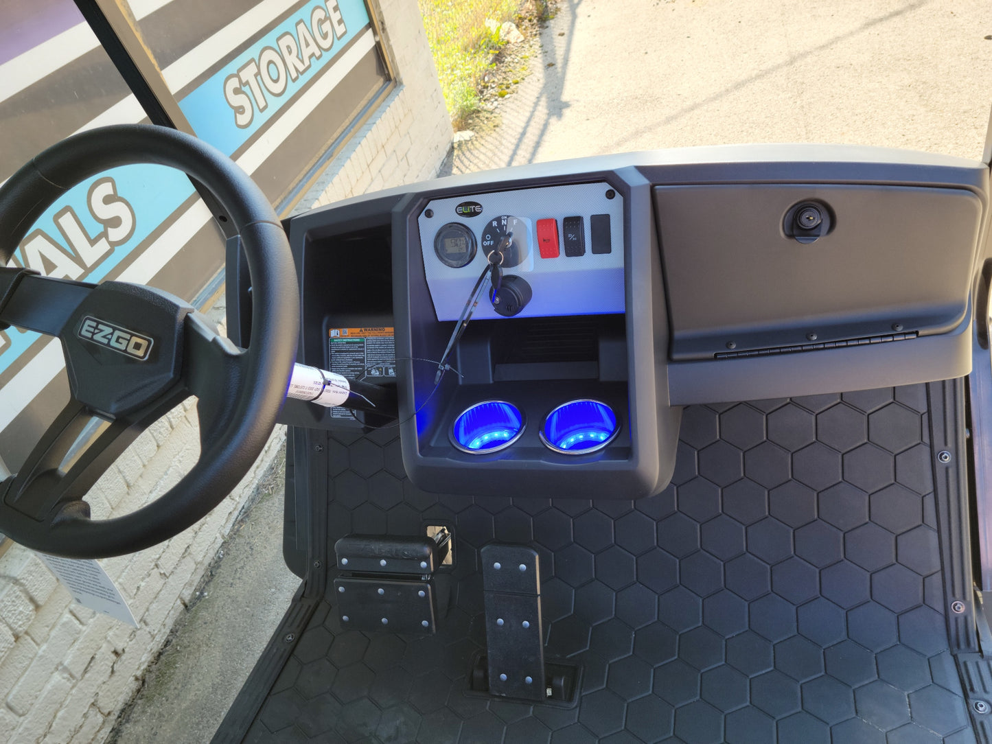 2022 EZGO Express S4 - Blue w/ Lithium Battery *SOLD*
