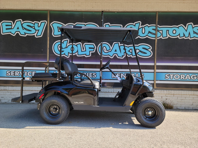 2022 EZGO Valor Golf Cart - Black w/ Short Roof *SOLD*